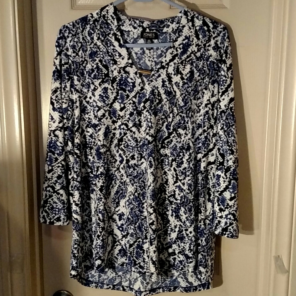 Jones New York XL Tunic Blouse